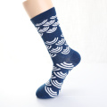 Benutzerdefinierte Herren Damen Unisex Socken, Gestrickte Herrenmode Crew Baumwollsocken 2020